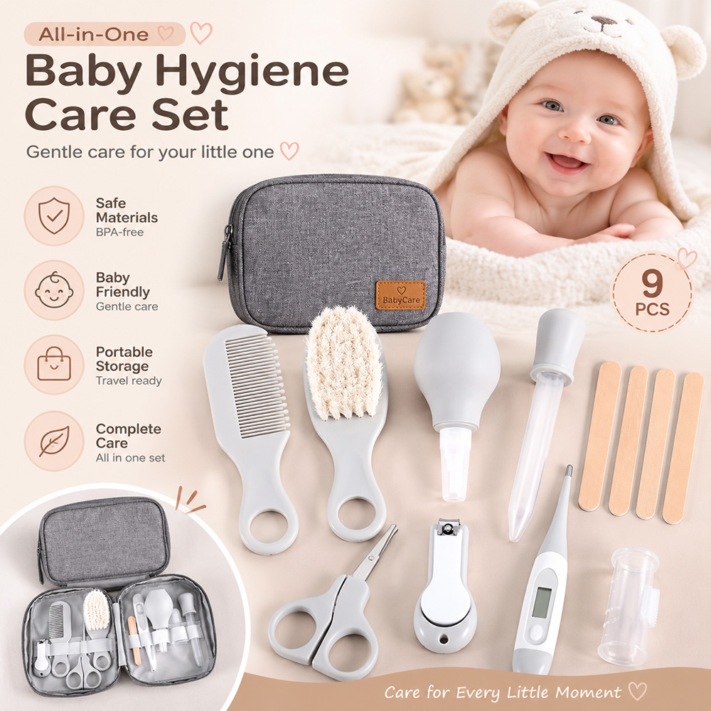Baby Products Kit Set - Kit per la Cura del Neonato