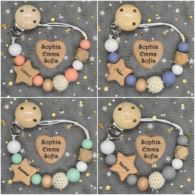 NUOVO Portaciuccio Personalizz - Baby Pacifier Clip recensione e prezzo