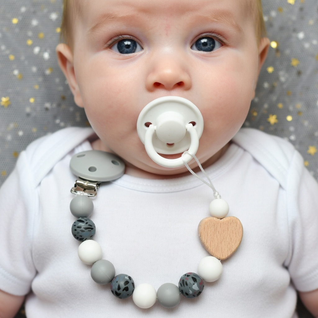 Catenella Portaciuccio Persona - Baby Pacifier Clip recensione e prezzo