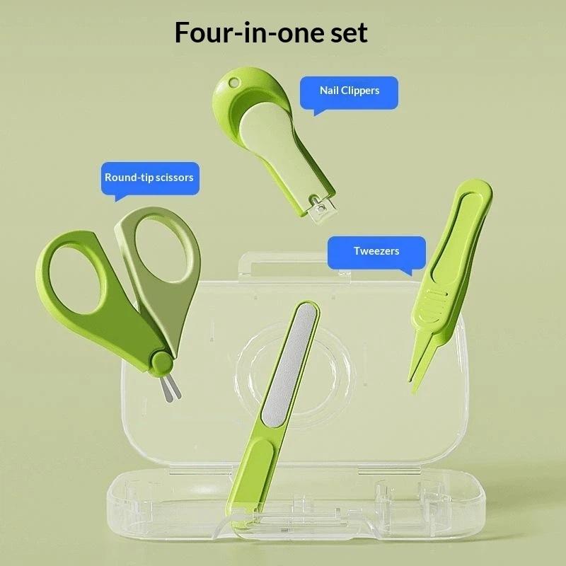 Set di 4 Pinzette Tagliaunghie - Baby Products Kit Set recensione e prezzo