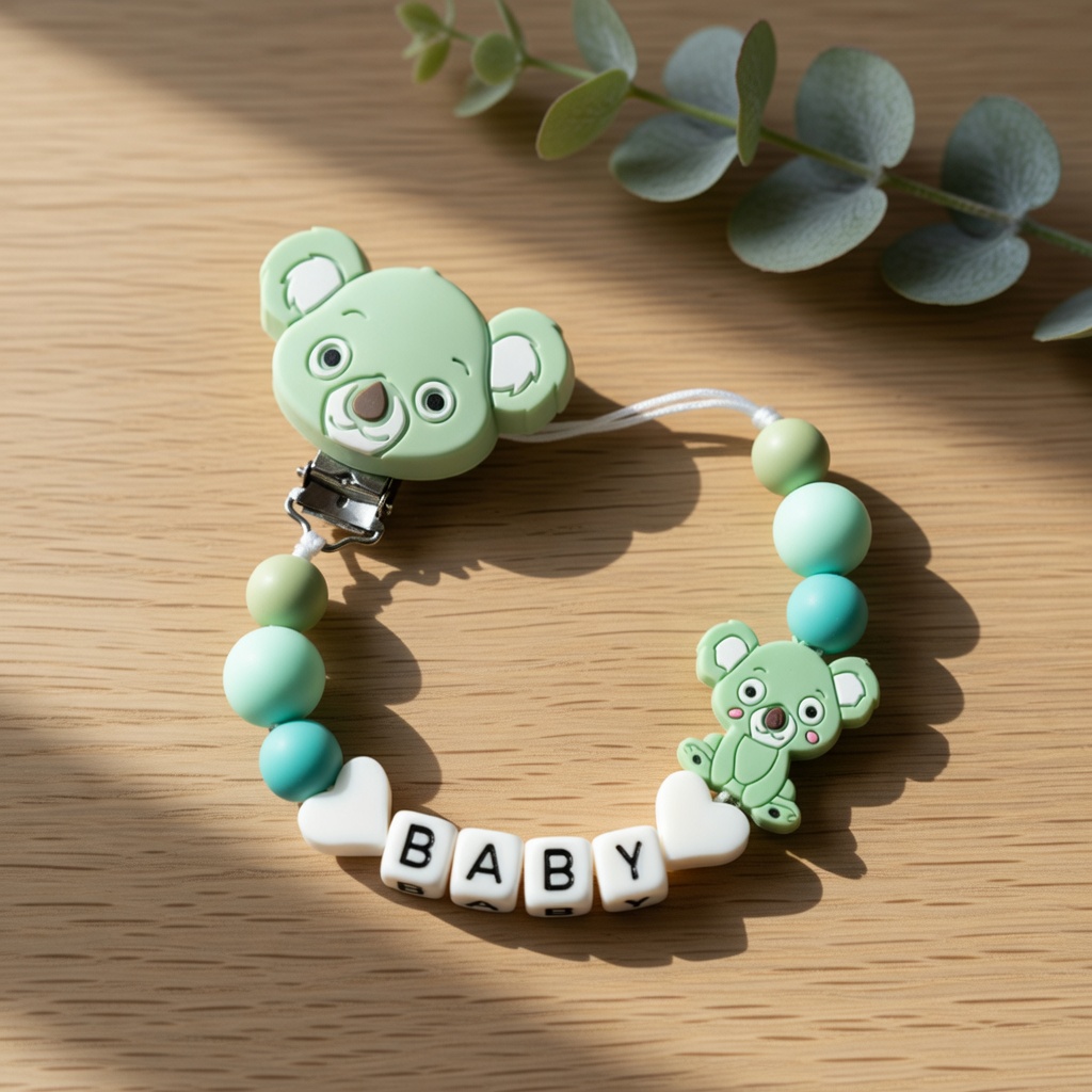 Catenella Portaciuccio in Sili - Baby Pacifier Clip recensione e prezzo