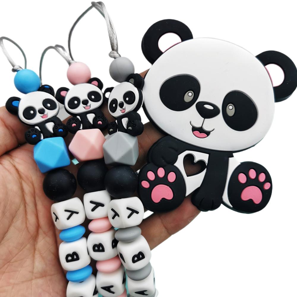 Panda personalizzato inglese l - Baby Pacifier Clip recensione e prezzo
