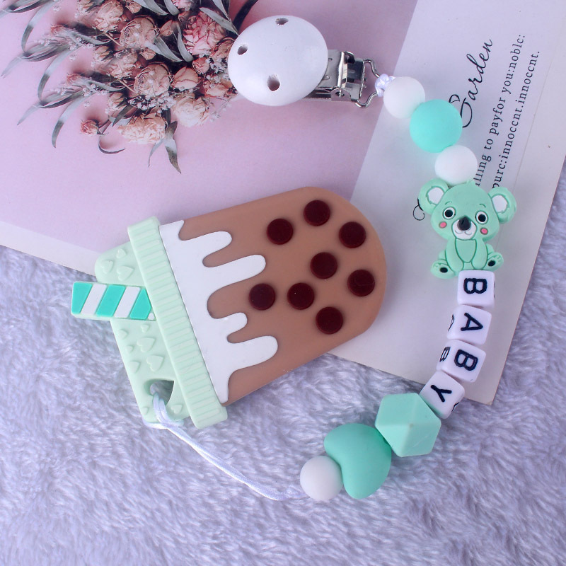 INS Baby nome personalizzato C - Baby Pacifier Clip recensione e prezzo